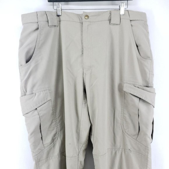 Tru-Spec Tactical Utility Pants Men's Size 42/30 Tan Gusseted - Picture 3 of 9